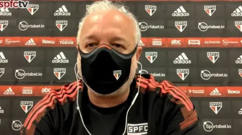 Carlos Belmonte, diretor do São Paulo (Foto: Reprodução/SPFCTV)
