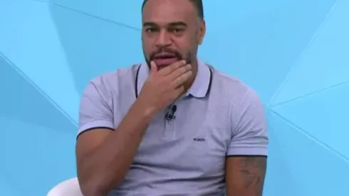 Denilson Show comentou sobre lances de pênalti em Atlético-MG x São Paulo (Foto: Reprodução/Jogo Aberto/TV Band)