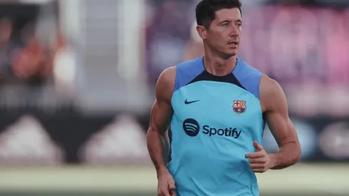 Divulgação/Barcelona – Lewandowski fala sobre chegada ao Barcelona
