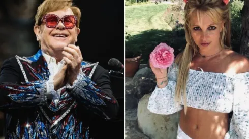 Elton John e Britney Spears regravaram um clássico do cantor e compositor britânico
