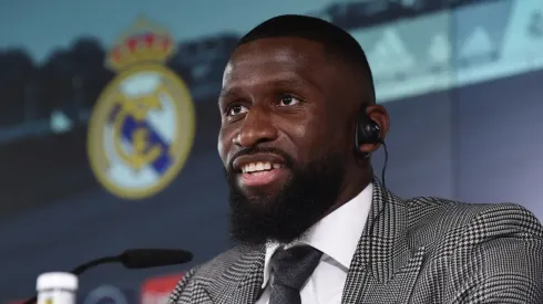 Real Madrid Unveil New Signing Antonio Rudiger
