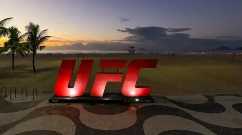 Logo do UFC no Rio de Janeiro, em 2019
