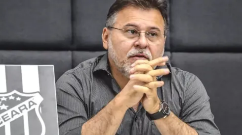 Foto: Felipe Santos/CearaSC.com – Robinson de Castro deve anunciar nome de Lucho para técnico do Ceará nas próximas horas
