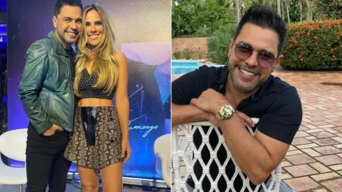 Foto 1: Reprodução/Instagram Wanessa Camargo – Foto 2- Reprodução/Instagram Zezé de Camargo
