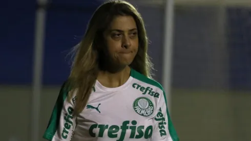 Heber Gomes/AGIF – Leila, presidente do Palmeiras.
