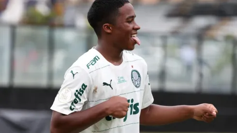 Foto: Fabio Menotti/Palmeiras/Divulgação – Endrick: pode estrear em breve pelo profissional do Palmeiras
