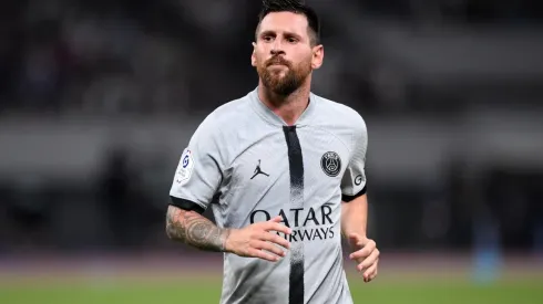 Getty Images / Masashi Hara / Correspondente – Messi no PSG.
