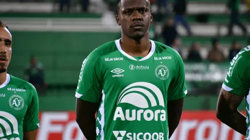 Divulgação/Chapecoense. Frazan está emprestado à Chapecoense pelo Fluminense