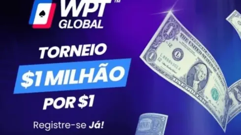 Torneio de US$ 1 para US$ 1 milhão do WPT Global premia campeão com US$ 100 mil (Foto Divulgação/WPT Global)
