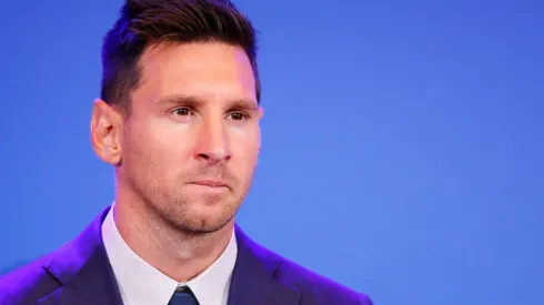 Eric Alonso/Getty Images. Messi tem contrato com o PSG até junho de 2023
