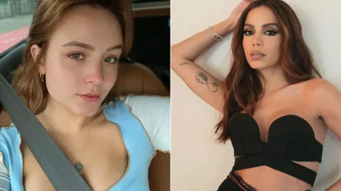 Foto esq. (Instagram oficial de Larissa Manoela). Foto dir. (Instagram oficial de Anitta).
