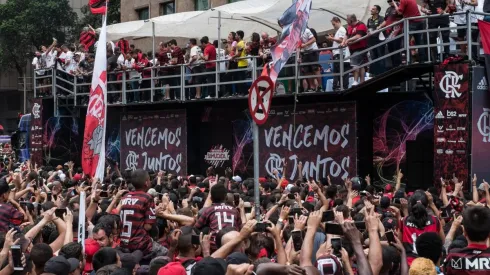 Agif/Bárbara Dias – Comemoração do título da Libertadores de 2019
