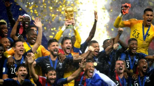 Shaun Botterill/Getty Images – Seleção da França campeã da Copa do Mundo em 2018
