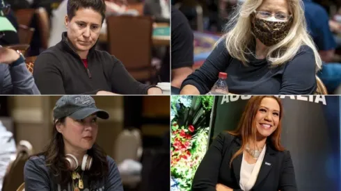 As eleitas para a Classe de 2022 do Hall da Fama das mulheres no poker (Foto: Divulgação/Women in Poker Hall of Fame)
