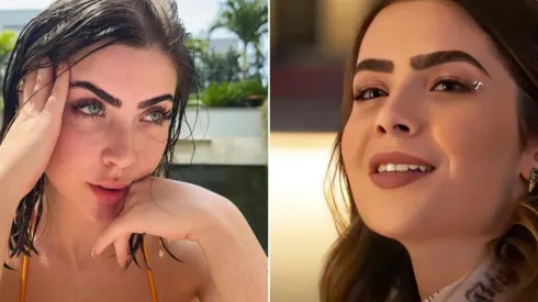 Fotos: Instagram/Jade Picon (esquerda) – Reprodução/TV Globo (direita)
