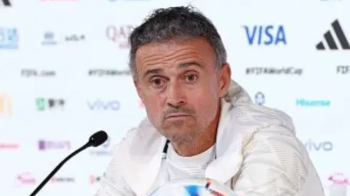 Patrick Smith – FIFA/FIFA via Getty Images – Luis Enrique, técnico da seleção espanhola
