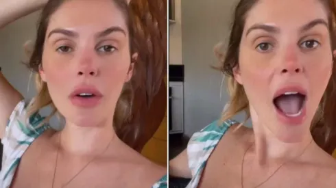 Bárbara Evans reclama dos comentários que recebeu dos internautas
