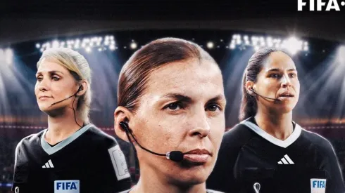 Divulgação FIFA/ Trio formado somente por mulheres apitará jogo na Copa do Mundo pela primeira vez.
