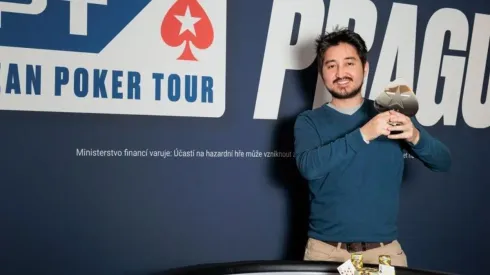 Rodrigo Seji levou título importante no EPT Praga (Foto: Danny Maxwell/PokerStars)
