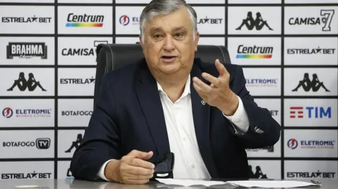 Foto: Reprodução/Botafogo – Durcesio Mello, presidente do Botafogo
