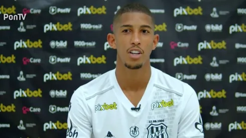 Igor Formiga em coletiva da Ponte Preta – Foto: Reprodução/Youtube