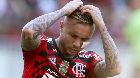 Foto: Jorge Rodrigues/AGIF – Cebolinha não conseguiu se firmar como titular do Flamengo.
