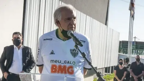 Daniela Veiga/ Agência Galo/Atlético – Rubens Menin fala sobre reforço do Atlético
