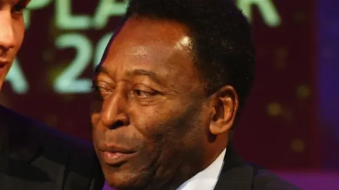 Getty Images/Michael Steele – Pelé recebe homenagem na Copinha
