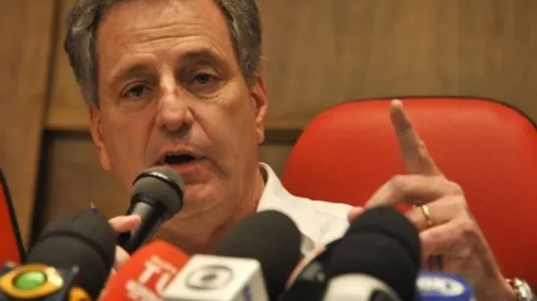 Foto: Marcelo Cortes/CRF - Landim concordou com termos e aceitou oferta de R$ 8 milhões do Olympiacos