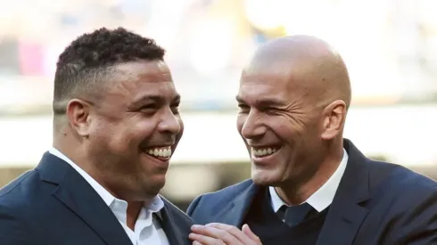 Foto: Gonzalo Arroyo Moreno/Getty Images – Ronaldo e Zidane
