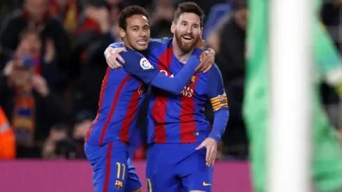 Reprodução/Barcelona - Neymar e Messi serão rivais de alvo do Barcelona