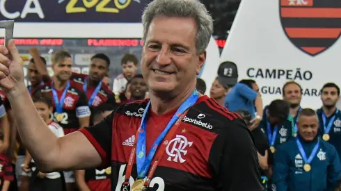 Thiago Ribeiro/AGIF – Landim, presidente do Flamengo.
