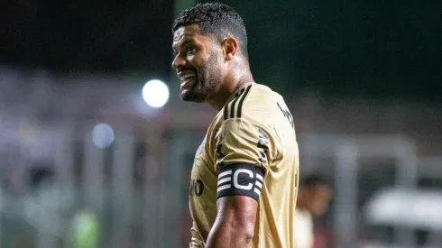 Foto: Fernando Moreno/AGIF – Hulk chegou a 70 gols com a camisa do Galo.
