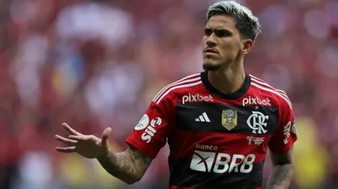 Foto: Buda Mendes/Getty Images – Pedro mandou recado à torcida do Flamengo
