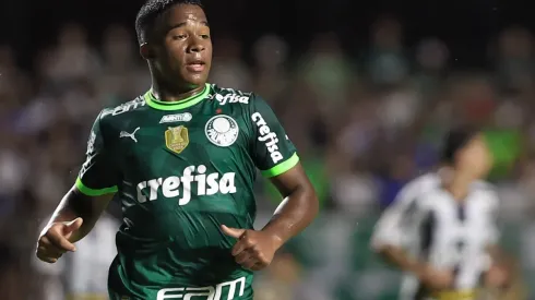 Foto: Marcello Zambrana/AGIF – Endrick não marcou nos primeiros oito jogos do Palmeiras em 2023
