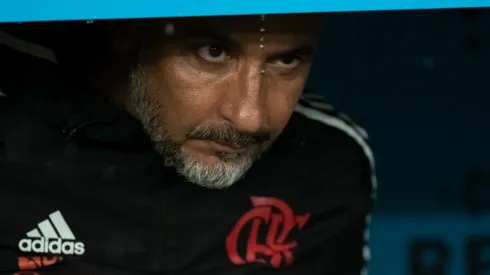 Jorge Rodrigues/AGIF – Vitor Pereira, técnico do Flamengo
