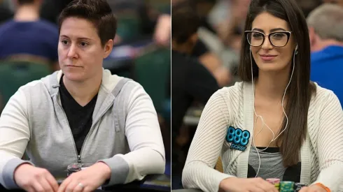 Vanessa Selbst e Vivian Saliba ganharam grandes quantia no poker (Foto: Carlos Monti/PokerStars)