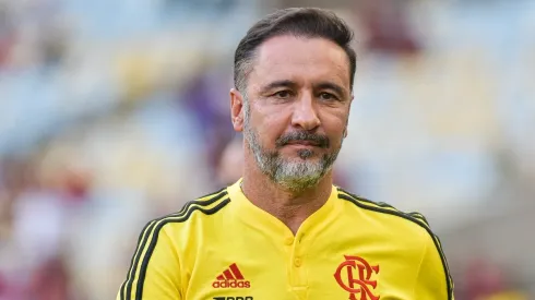 RJ – Rio de Janeiro – 15/01/2023 – CARIOCA 2023, FLAMENGO X PORTUGUESA – Vitor Pereira tecnico do Flamengo durante partida contra o Portuguesa no estadio Maracana pelo campeonato Carioca 2023. Foto: Thiago Ribeiro/AGIF
