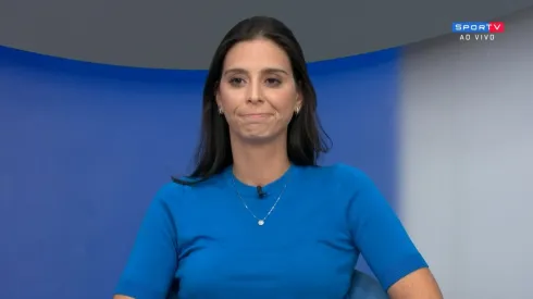 Foto: Reprodução/SporTV - Nadja Mauad adiantou convite de Santos, SP e Corinthians ao Coritiba