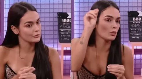 Larissa foi entrevistada no Big Brother Brasil – A Eliminação
