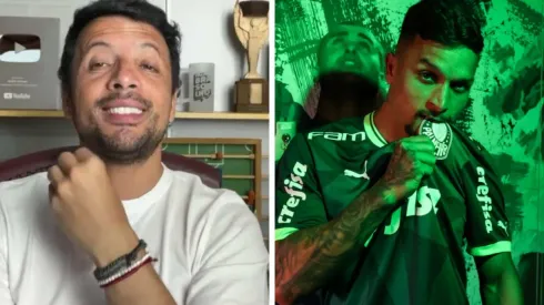 Fotos: Reprodução/YouTube e Divulgação/Ag. Palmeiras
