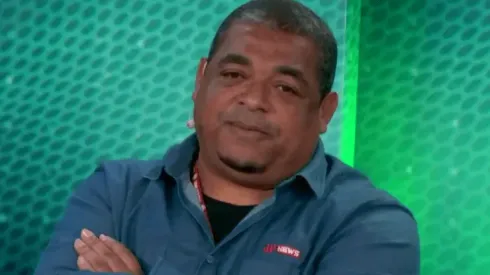 Foto: ( Reprodução/Jovem Pan) - Vampeta não gostou da postura de Fernando Diniz na coletiva pós-jogo do Fluminense