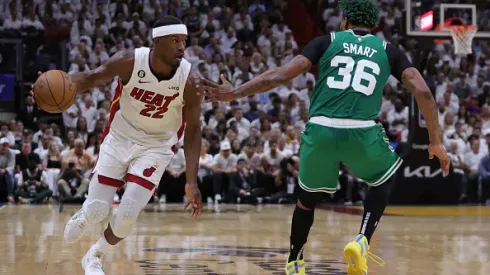 Butler terá mais uma chance de levar o Heat ao Finals. Créditos: Megan Briggs/Getty Images
