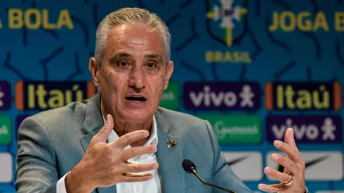 RJ – Rio de Janeiro – 07/11/2022 – CONVOCACAO SELECAO BRASILEIRA – Tite tecnico da Selecao Brasileira anuncia a lista com os 26 nomes convocados para disputar a Copa do Mundo de 2022 no Catar, nesta segunda feira (07), no auditorio da sede da CBF, na zona oeste do Rio de Janeiro. Foto: Thiago Ribeiro/AGIF
