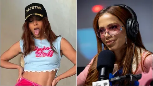 Imagem 1 – Reprodução: Instagram/Anitta | Imagem 2- Emma McIntyre/Getty Images for SiriusXM
