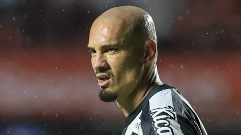 SP – Sao Paulo – 12/02/2023 – PAULISTA 2023, SAO PAULO X SANTOS – Maicon jogador do Santos durante partida contra o Sao Paulo no estadio Morumbi pelo campeonato Paulista 2023. Foto: Marcello Zambrana/AGIF
