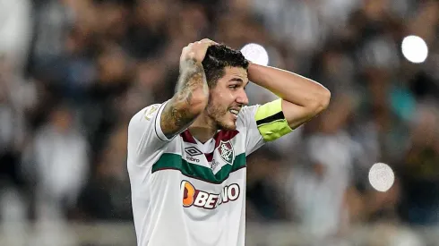 RJ – RIO DE JANEIRO – 20/05/2023 – BRASILEIRO A 2023, BOTAFOGO X FLUMINENSE – Nino jogador do Fluminense durante partida contra o Botafogo no estadio Engenhao pelo campeonato BRASILEIRO A 2023. Foto: Thiago Ribeiro/AGIF
