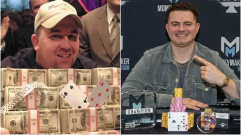 Chris Moneymaker venceu a WSOP 2003 e Michael Rossi foi campeão do Moneymaker TOur (Fotos: Reprodução Instagram oficial Chris Moneymaker @cmoneym21 e Divulgação/Moneymaker Tour)
