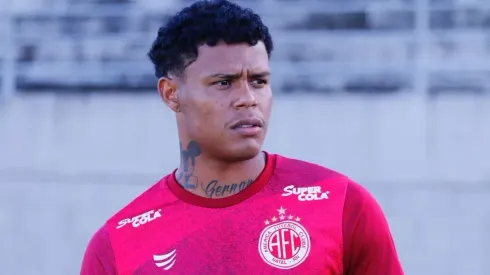Foto: Canindé Pereira/América FC – Iago Silva quando foi contratado pelo América-RN no ano passado
