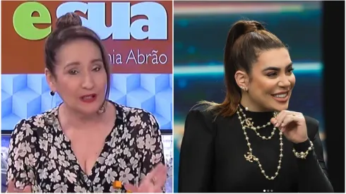 Sonia Abrão e Naiara Azevedo – Foto: RedeTV! e Instagram @naiaraazevedo
